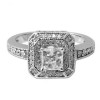 1.42 ct Antique Style G SI2 Diamond Engagement Ring