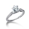 1.20 ctw 3 Stone Diamond Engagement Ring 14k Gold