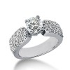 2.00 ctw Diamond Engagement Ring 14k Gold