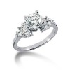 1.60 ctw Diamond Engagement Ring 14k Gold