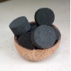 Coconut shell charcoal briquette
